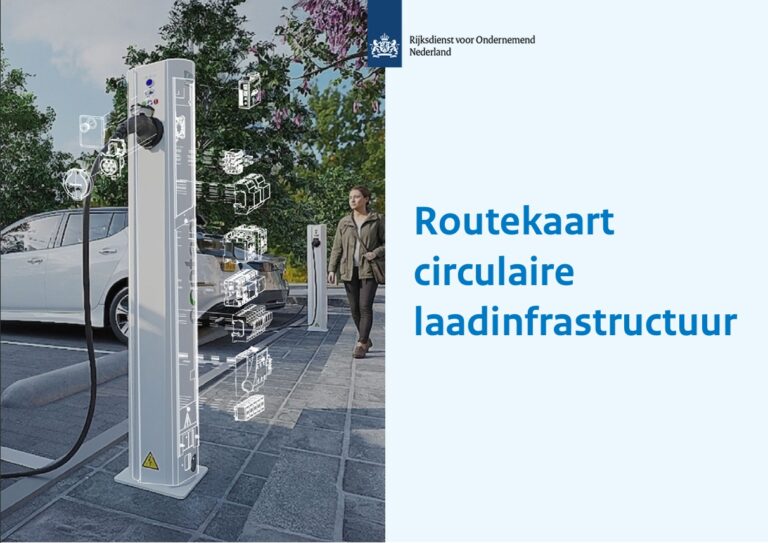 Cover of the Dutch Circular Charging Infrastructure Roadmap report